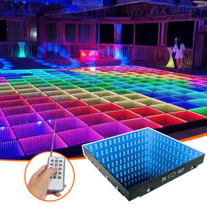 Deslumbrantes Baldosas LED Magnéticas 3D para Pistas de Baile, Ideales para <span class=keywords><strong>la</strong></span> Decoración de Escenarios en Bodas y Fiestas - Product Image 1