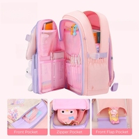 Mochila Escolar Kawaii con Logotipo Personalizado, Gran Capacidad, Ligera, Impermeable, para Niñas, Niños, Estudiantes, Primaria
