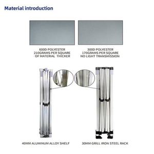 Tente promotionnelle portable personnalisée avec logo imprimé pour exposition et publicité – Montage facile - Product Image 3