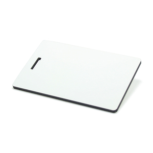 Etichetta per bagaglio in legno con etichetta per borsa in PVC con cinturino in PVC con nome per il bagaglio etichetta per il bagaglio in legno bianco doppio lato sublimazione MDF Travel Tag - Product Image 3