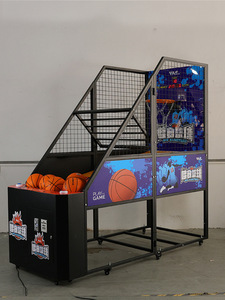 Jeu de basket-ball d'arcade standard de tournoi - Affichage électronique du score avec effets sonores et hauteur réglable - Product Image 3