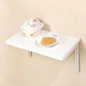 Wall Mounted Metal Folding <strong>Table</strong> for Home Office Storage Organizer Wall <strong>Shelf</strong> Kit for Wall Shelving System - Product Image 1