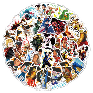 60 Pezzi Adesivi PVC Classici del Gioco The King of Fighters, Impermeabili per Bottiglie e Laptop - Product Image 2