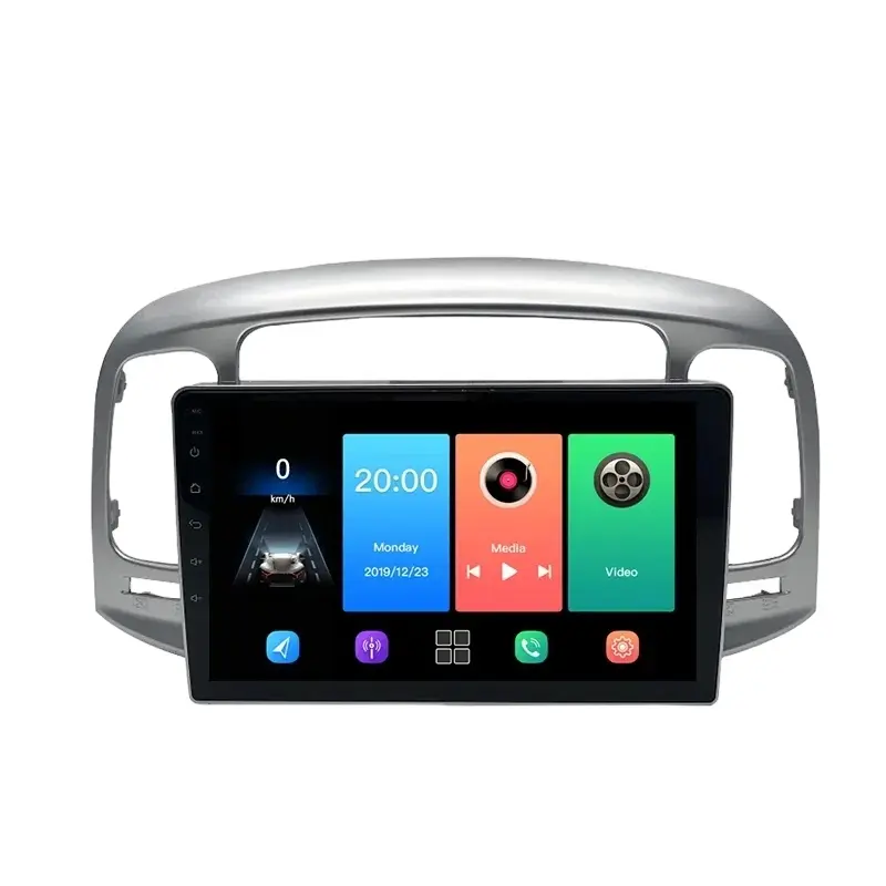 Android Car Multimedia DVD-Player für Hyundai Accent Navigation Car Audio Radio