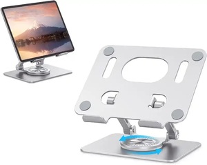 Di alta qualità in alluminio pieghevole 360 rotante supporto per Smartphone Desktop Laptop supporto per iPad <span class=keywords><strong>Huawei</strong></span> tablet - Product Image 2