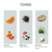 CAOH0654 Huiles parfumées Terre Spicy Woody Scents Crearoma, best-sellers pour l'utilisation avec des nébuliseurs aromatiques