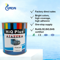 Peinture automobile professionnelle de luxe dorée métallisée - Revêtement acrylique haute brillance pour véhicules |   Résistant aux intempéries et à haute couverture