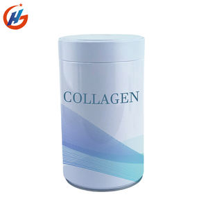 Envase Metálico Hermético para Suplementos de Colágeno y Vitaminas, Lata de Suplemento Nutricional, Envase Metálico de Grado Alimenticio de Fábrica - Product Image 1
