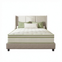 Matelas Queen-size en mousse à mémoire de forme avec ressorts ensachés indépendants de 12 pouces