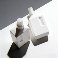 Bouteilles de lessive blanche 550 ml 800 ml 1 L - Bouteilles en plastique HDPE pour liquide de lavage Nettoyant Emballage personnalisé Conteneur