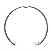 Anneau de fixation à ressort pour spot encastré MR16 GU10, en acier inoxydable nickelé, 50mm/55mm, support de lumière encastrée, charge 22 lb