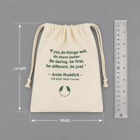 Sac à poussière en coton et lin rose avec logo personnalisé imprimé, idéal pour les usines de chaussures, vente chaude, pochette cadeau en mousseline de coton pour vêtements