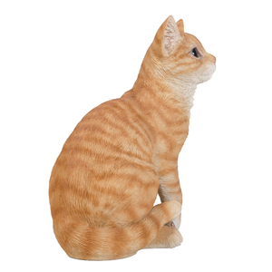 Figurine de <span class=keywords><strong>chat</strong></span> <span class=keywords><strong>en</strong></span> <span class=keywords><strong>résine</strong></span> espiègle de 12 pouces de haut Décoration de jardinage intérieure et extérieure - Product Image 3