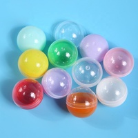 KUBIXION KU-1520 Prix usine Capsules en plastique transparent de 100 mm Coquilles d'œufs colorées pour distributeurs automatiques de jeux à monnayeur et jouets