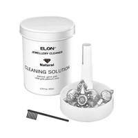 200ml Liquide nettoyant pour bijoux naturels Solution liquide non toxique Kit de nettoyage pour bijoux en or et argent