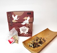 KAIYANGE Thé Herbal ASCENSION de Haute Qualité, Thé au Chrysanthème GAN HUANG CAO en Sachet, OEM, Marque Privée, Thé Naturel