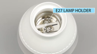 PDLUX-Support de lampe LED en PVC moderne, détecteur de mouvement micro-ondes 360 degrés 5.8GHz, pour montage au plafond résidentiel, détecteur ROHS, PDDT-V01