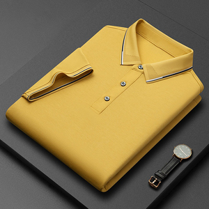Men's Polo Shirt 3 Button Placket Adjustable Fit Casual <b>Short</b> Sleeve Classic <b>Wardrobe</b> Top - Product Image 4
