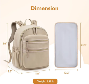BSCI, fábrica de China, fabricante de mochilas de pañales de alta calidad, <span class=keywords><strong>mochila</strong></span> portabotellas de neopreno para mamá, <span class=keywords><strong>mochila</strong></span> para mamá - Product Image 3