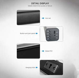 Meravigliosa Soundbar Wireless 2.0ch 24W con Woofer da 2 Pollici per AUX OPT, per TV, Home Theatre e Sistemi PC - Product Image 4