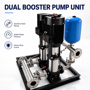 Pompe centrifuge verticale et horizontale pour eau brute industrielle, pour alimentation en eau brute des stations de traitement d'eau par osmose inverse - Product Image 2