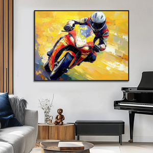 Pittura astratta di alta qualità su tela sportiva personalizzata testurizzata per l'home Office fatto a mano moderna decorazione artistica da parete di alta qualità - Product Image 5