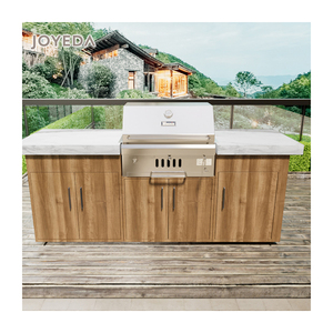 Mới BBQ nướng cắm trại BBQ nhà bếp ngoài trời đặt tủ bếp Ngoài Trời Bbq đảo với bồn rửa - Product Image 4