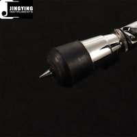 2024 Jingying Music Drum Kit Accessoires Partie, Alliage de zinc Rétractable Double couche Galvanoplastie Bass Drum Legs Fixe Drum Spurs