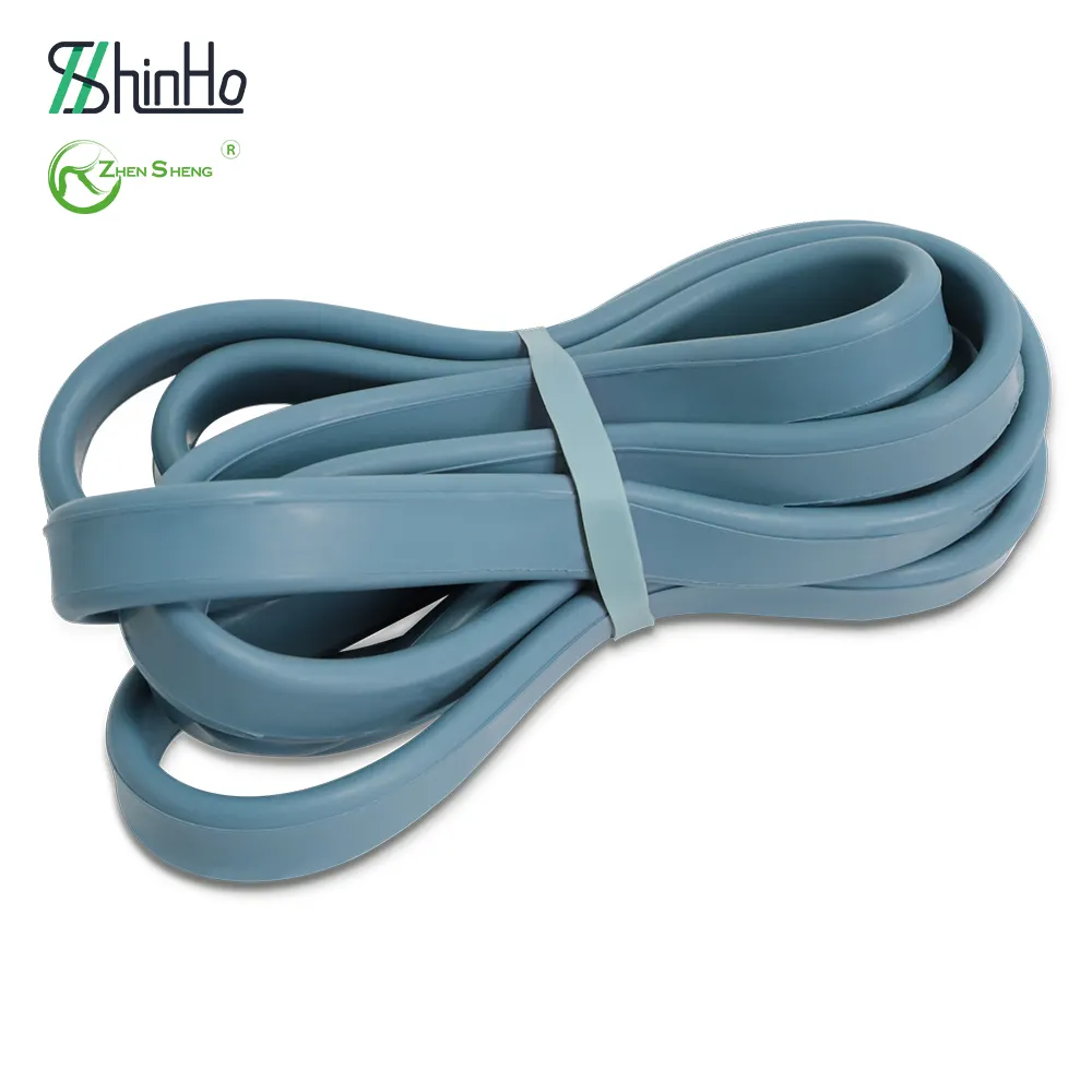 Zhensheng free sample elastic rubber stretch band kit resistance loop bands