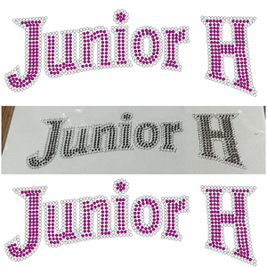Venta al por mayor diseños Hotfix <span class=keywords><strong>Rhinestone</strong></span> Transferencia de Calor letras Logo Iron on <span class=keywords><strong>Transfer</strong></span> camiseta personalizada Hot Press pegatinas proveedor motivo - Product Image 1