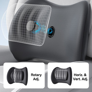 <span class=keywords><strong>Coussin</strong></span> lombaire personnalisable soulageant le stress de la taille dossier en mousse à mémoire de forme chaise de jeu/chaise de bureau/siège de <span class=keywords><strong>voiture</strong></span> oreiller de soutien lombaire - Product Image 5