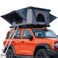 Tente de toit rigide ultralégère et étanche ouverture latérale montage rapide aluminium 4x4 pour Toyota Tacoma