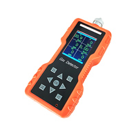 Detektor Gas Portabel Bersertifikasi CE ATEX, Pompa Hisap, Multi-gas 4 in 1, 5 in 1, 6 in 1