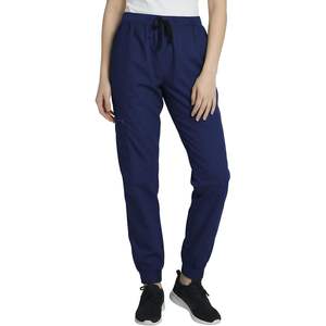 Pantalones de Trabajo Personalizados para Mujer, Cinco Bolsillos, Cintura Media, Antiarrugas, Tela Oxford, Estilo Jogger, Casual - Product Image 4