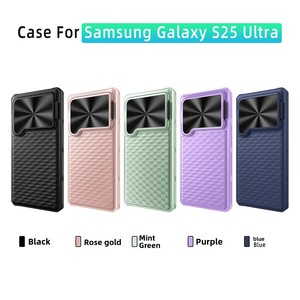 Cross-border new model, compatible with Samsung S25 Ultra, features a lens bracket and <b>magnetic</b> <b>ring</b> for wireless charging - Product Image 5