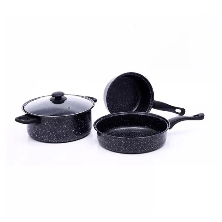 Maifan stone pot set non-stick cookware three-piece set