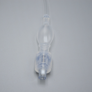 หน้ากากช่วยหายใจแบบซิลิโคนเสริมความแข็งแรงชนิดใช้ครั้งเดียวสำหรับการดมยาสลบ พร้อมปลอกยางสีเนื้อ - Product Image 6