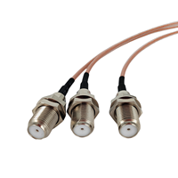 Câble coaxial RF RG316 F Type femelle à TS9 mâle à angle droit 20CM pour antenne 2G 3G 4G routeur TV HDTV DVB-T DVB-T2 câble en queue de cochon