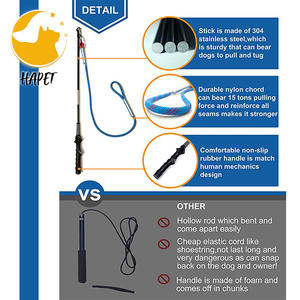 Perro coquetear polo con cuerda de algodón perro Teaser varita coquetear Polo perro - Product Image 4