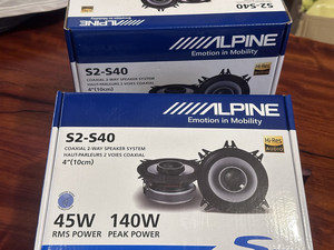 ลำโพงติดรถยนต์ <span class=keywords><strong>Alpine</strong></span> S2-S40 ขนาด 4 นิ้ว แบบเหล็ก ฟูลเรนจ์ 4x6 โคแอกเชียล สำหรับอัพเกรดระบบเสียงรถยนต์ - Product Image 6