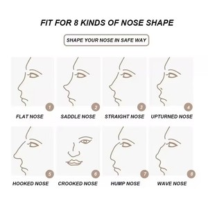Nose Shaper Clip Nose up Lifting Shaping Bridge Straightening Slimmer Device <b>Silicone</b> Nose Slimmer No Painful Hurt Beauty <b>Tools</b> - Product Image 5