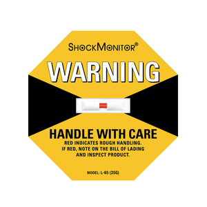 Transportation Damage Alert <strong>Indicator</strong> Stickers 25G Impact <strong>Indicator</strong> Label With Companion Stickers - Product Image 2