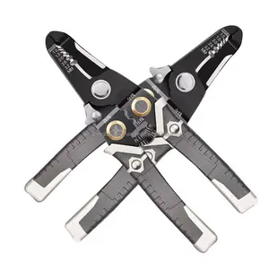 Multi Functional Electrician Wire Stripping Pliers For Winding Trimming Wire Stripping And Pressing Wire Stripping