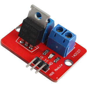 Módulo controlador MOSFET IRF520, placa de accionamiento de botón para Arduino, MCU, ARM, Raspberry Pi, proyectos electrónicos DIY - Product Image 4