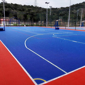 Gạch lát sàn thể thao bằng nhựa lồng vào nhau cho sân bóng đá bóng rổ-Nhân tạo mật độ cao thân thiện với môi trường Bền - Product Image 5