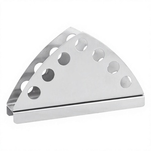 Porte-serviettes multifonctionnel en acier inoxydable Distributeur de mouchoirs de table moderne pour la maison et le restaurant - Product Image 1
