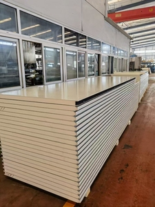 Panneaux muraux EPS en acier <span class=keywords><strong>de</strong></span> panneau <span class=keywords><strong>de</strong></span> construction d'<span class=keywords><strong>isolation</strong></span> thermique imperméable avec Pur/Pir/<span class=keywords><strong>laine</strong></span> <span class=keywords><strong>de</strong></span> roche/panneaux sandwich en <span class=keywords><strong>laine</strong></span> <span class=keywords><strong>de</strong></span> <span class=keywords><strong>verre</strong></span> - Product Image 4