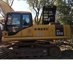 Excavadora de orugas hidráulica Komatsu usada, máquina de excavación de 35 toneladas, horas bajas, lista para trabajar - Product Image 1
