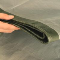 Bâche en PE imperméable, protégée contre les UV, pour couverture et stockage en extérieur