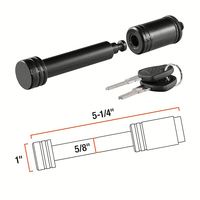 Nouvelle serrure de remorque tout-terrain M-PULL en acier au carbone, diamètre de la goupille 5/8 pouce, récepteur 2 pouces, finition noire, capacité de charge 2T pour